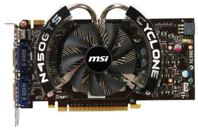 Лот: 3767604. Фото: 1. MSI GeForce GTS 450. Видеокарты