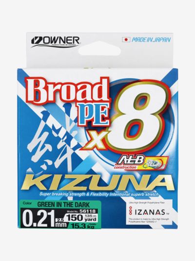 Лот: 25686622. Фото: 1. Шнур OWNER Kizuna X8 Broad PE... Другое (спортивная одежда)
