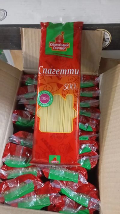 Лот: 25061366. Фото: 1. спагетти семейный гарнир высший... Крупы, сыпучие продукты