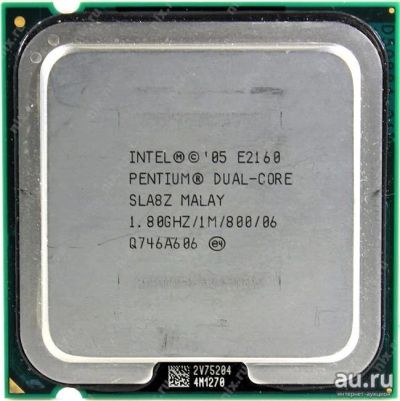 Лот: 17077339. Фото: 1. процессор intel E2160 775 сокет. Процессоры