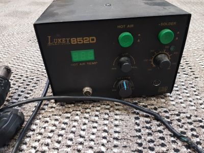 Лот: 19040787. Фото: 1. Паяльная станция Lukey 852D fan. Радиолюбительский инструмент