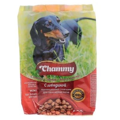 Лот: 14484425. Фото: 1. Chammy (Чамми) 2,5кг говядина... Корма