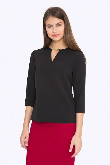 Лот: 10782464. Фото: 1. Блуза Emka Fashion 46 р. Блузы, рубашки, водолазки