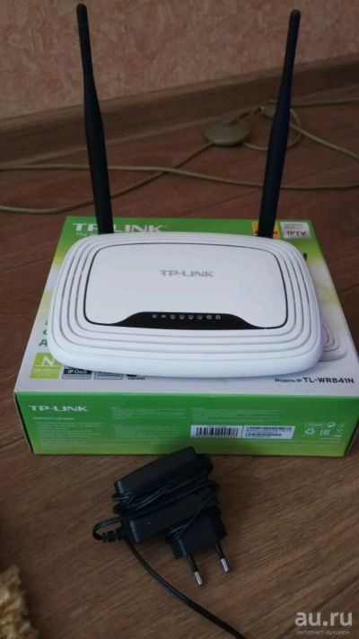 Лот: 10000924. Фото: 1. Роутер TP-LINK TL-WR841N 300Mb... Маршрутизаторы (роутеры)