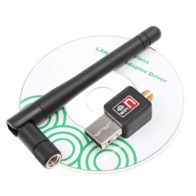 Лот: 5490852. Фото: 1. Компактный USB 2.0 Wi-Fi адаптер... WiFi, Bluetooth адаптеры