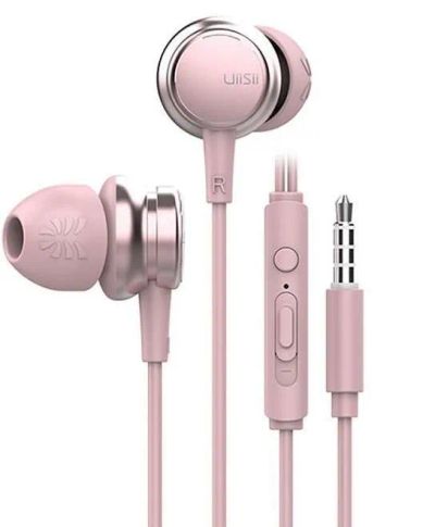 Лот: 22150030. Фото: 1. ГАРНИТУРА UIISII HM-9 Pink. Наушники, гарнитуры