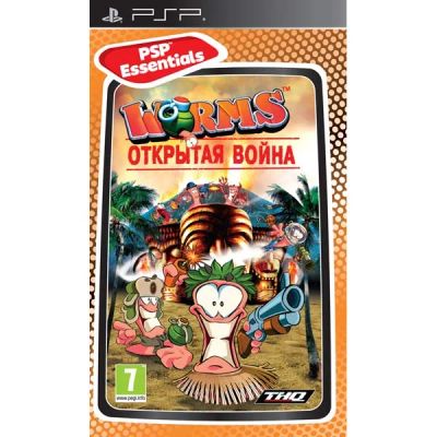 Лот: 11692322. Фото: 1. PSP Worms: Открытая война - игра... Игры для консолей