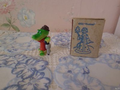 Лот: 13640498. Фото: 1. Киндер игрушка Крокодил Гена с... Игрушки