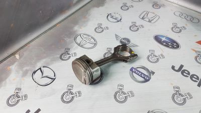 Лот: 23956660. Фото: 1. Поршень с шатуном Hyundai Solaris... Двигатель и элементы двигателя
