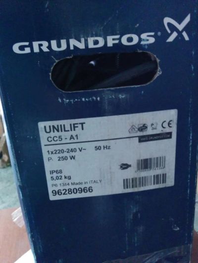 Лот: 4669970. Фото: 1. Насос grundfos unilift cc 5 a1. Насосы циркуляционные, нагнетательные