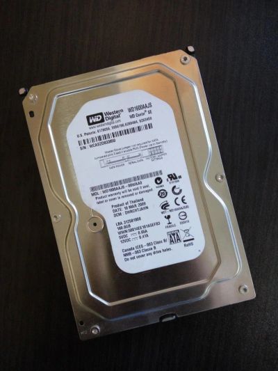 Лот: 9888852. Фото: 1. Western Digital WD1600AAJS 160... Жёсткие диски