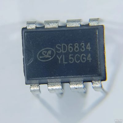 Лот: 15677265. Фото: 1. SD6834 DIP-8. Микросхемы
