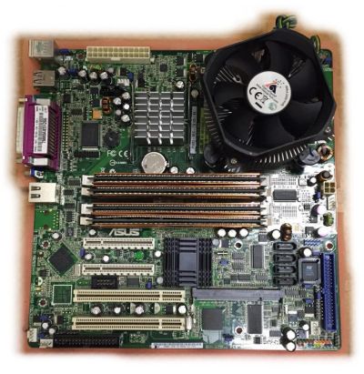 Лот: 6951561. Фото: 1. ASUS P5M2-M/C [LGA 775, 4xDDR-2... Материнские платы