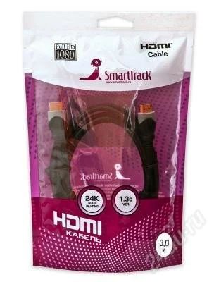 Лот: 1189719. Фото: 1. Кабель SmarkTrack HDMI to HDMI... Шнуры, кабели, разъёмы