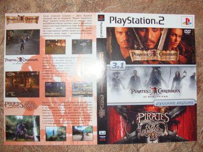 Лот: 6722559. Фото: 1. диск PS2 Pirates of the caribbean. Игры для консолей