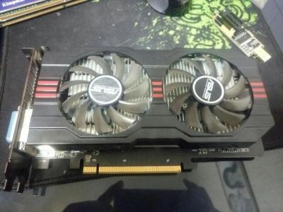 Лот: 10865714. Фото: 1. Видеокарта ASUS HD7770-2GD5, HD... Видеокарты