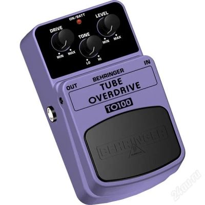 Лот: 2846392. Фото: 1. Гитарный эффект Behringer tube... Гитарные эффекты и комбоусилители