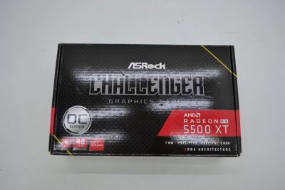 Лот: 18347564. Фото: 1. Видеокарта RX 5500XT 8GB ASrock. Видеокарты
