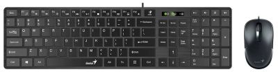 Лот: 25020551. Фото: 1. Комплект USB Genius SlimStar С126... Клавиатуры и мыши