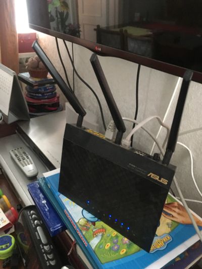 Лот: 16217323. Фото: 1. Беспроводной роутер asus RT-AC66U. Маршрутизаторы (роутеры)