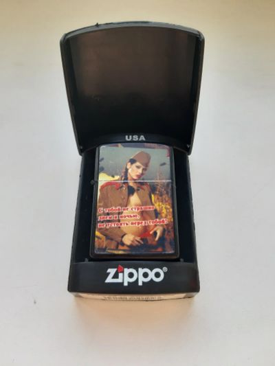 Лот: 17125596. Фото: 1. Бензиновая зажигалка 1. Зажигалки, спички, пепельницы