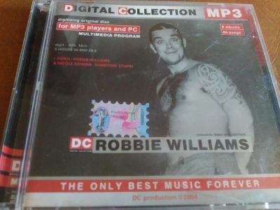 Лот: 8077398. Фото: 1. Robbie Williams - mp3 collection. Аудиозаписи