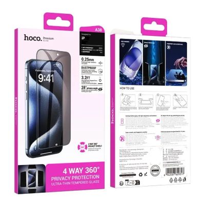 Лот: 25241785. Фото: 1. Защитное стекло Hoco A38 для Iphone... Защитные стёкла, защитные плёнки