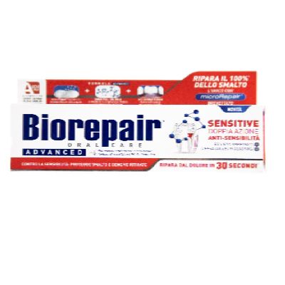 Лот: 23723256. Фото: 1. BioRepair Сенситив Дабл Экшн Паста... Лекарства