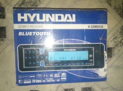 Лот: 11105770. Фото: 1. Автомагнитола Hyundai с Bluetooth... Автомагнитолы