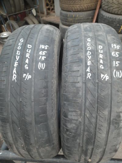 Лот: 23492792. Фото: 1. 2шт 195-65-15 Goodyear DuraGrip. Шины