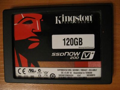 Лот: 5159754. Фото: 1. SSD Kingston 120 Gb SATA 6Gb SVP200S37A... SSD-накопители