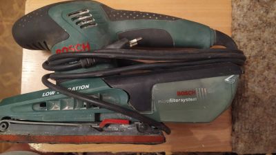 Лот: 15949289. Фото: 1. Продам шлифмашинку bosch pss 250... Электроинструмент