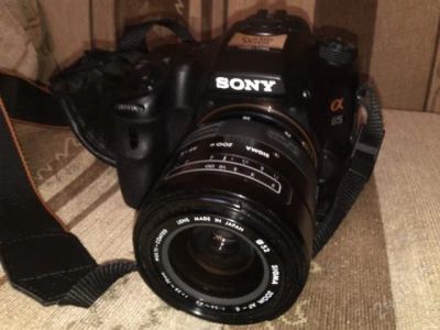 Лот: 2088431. Фото: 1. Sony SLT A65 (гарантия) + объектив. Цифровые зеркальные