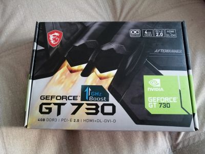 Лот: 18882494. Фото: 1. Видеокарта MSI Geforce GT730 4Gb... Видеокарты