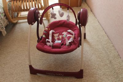 Лот: 7948562. Фото: 1. качалка happy baby. Ходунки, прыгунки, качели