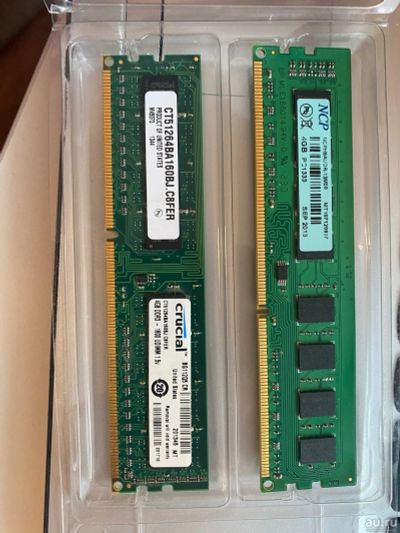 Лот: 18338376. Фото: 1. Оперативная память 4GB DDR-3 Crucical... Оперативная память