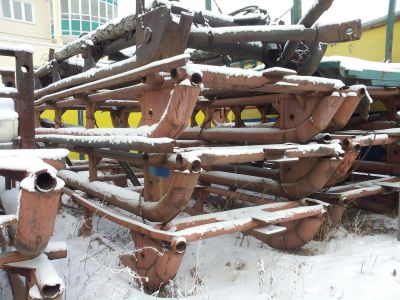 Лот: 6793488. Фото: 1. Сани из стальных труб. Прицепы, полуприцепы