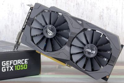 Лот: 10416834. Фото: 1. Asus geforce gtx 1050 strix o2g-gaming. Видеокарты