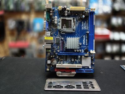 Лот: 25756192. Фото: 1. Мат. плата ASRock G41M-VS3/LGA775... Материнские платы
