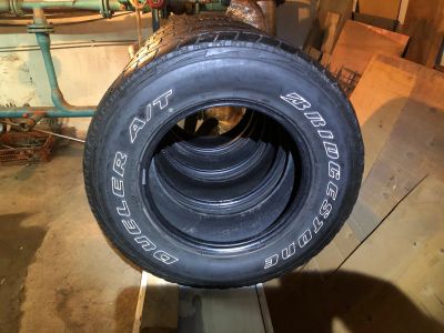 Лот: 20209245. Фото: 1. Bridgestone Dueler A/T 245/70... Шины
