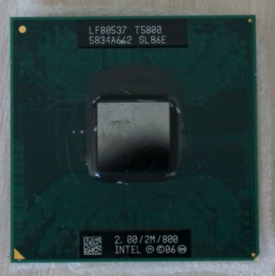 Лот: 13952022. Фото: 1. CPU - T5800. Процессоры