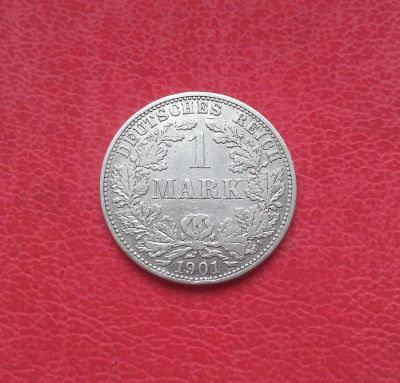 Лот: 7124907. Фото: 1. 1 марка 1901 года. Германия. Серебро... Германия и Австрия