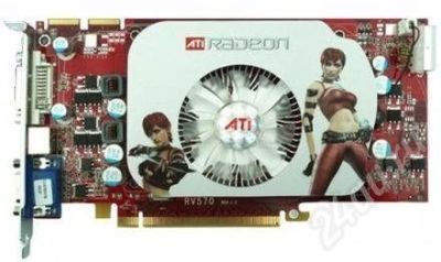 Лот: 302508. Фото: 1. PCI-E PowerColor X1950PRO, 256... Видеокарты