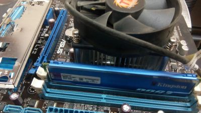 Лот: 10457292. Фото: 1. Комплект Core i3 2100 + Asus P8H61M... Комплекты запчастей