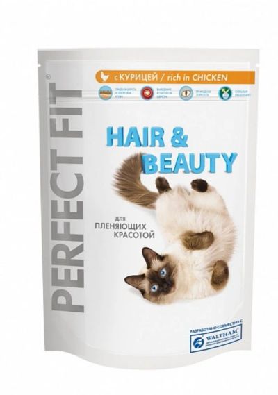 Лот: 5113865. Фото: 1. Сухой корм Perfect Fit Hair... Корма