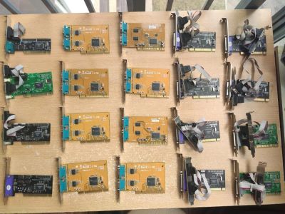 Лот: 17877347. Фото: 1. Платы COM + LPT PCI 20шт. Платы расширения, контроллеры, доп. порты