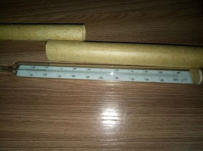 Лот: 15561070. Фото: 1. градусник ртутный. Лабораторное оборудование, реактивы