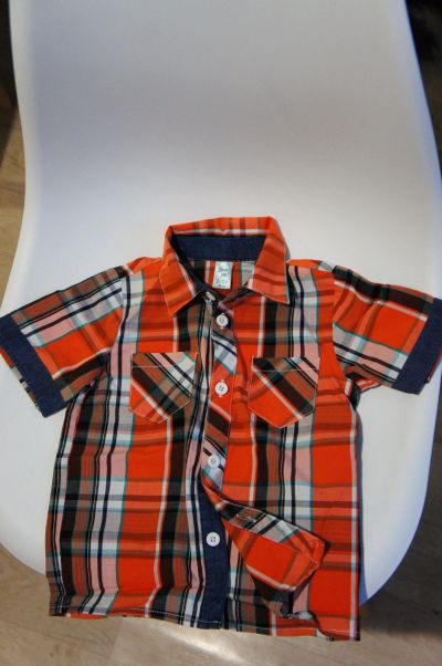 Лот: 13411633. Фото: 1. Рубашка детская Gee Jay, 2-3 года. Рубашки, блузки, водолазки
