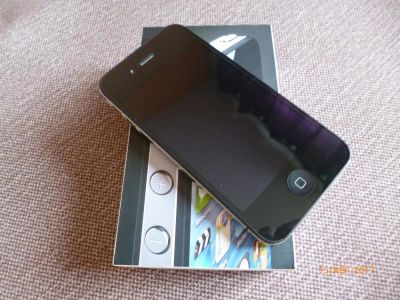 Лот: 10115037. Фото: 1. Iphone 4 (16 GB) - хорошее состояние. Смартфоны