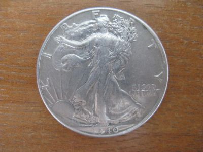 Лот: 16090763. Фото: 1. США 50 центов полдоллара 1940... Америка